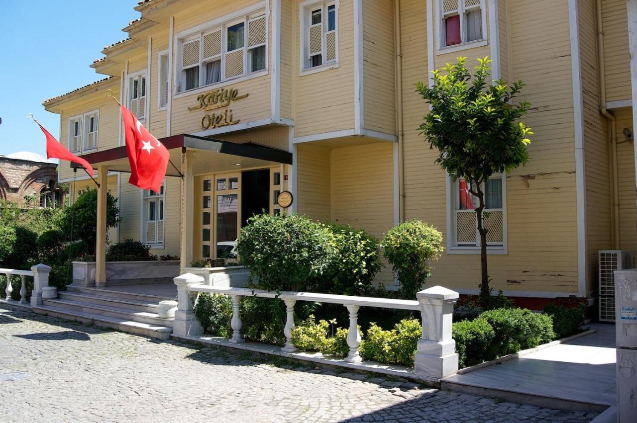 Kariye Hotel Istambul Exterior foto